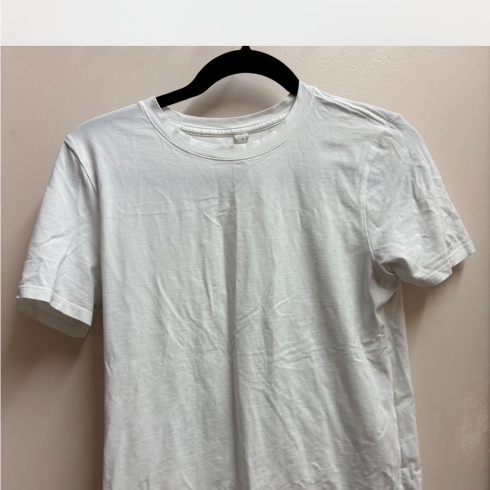 lululemon athletica White Short Sleeve Tee